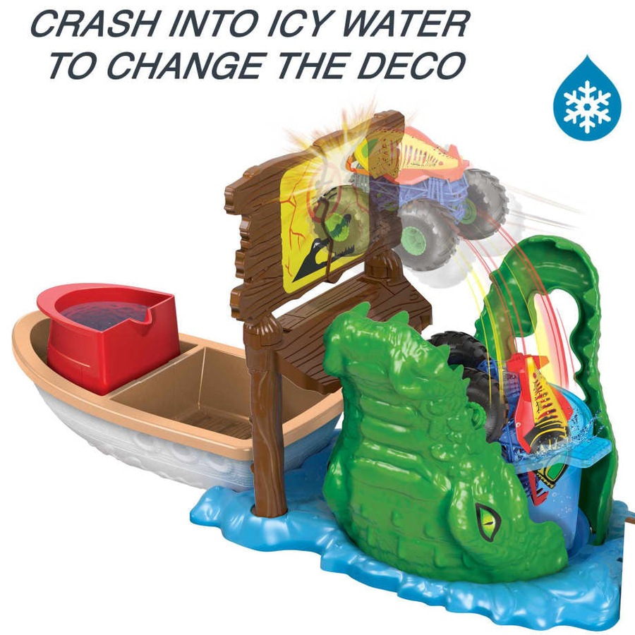 Hot Wheels® - Monster Trucks Swamp Chomp Playset