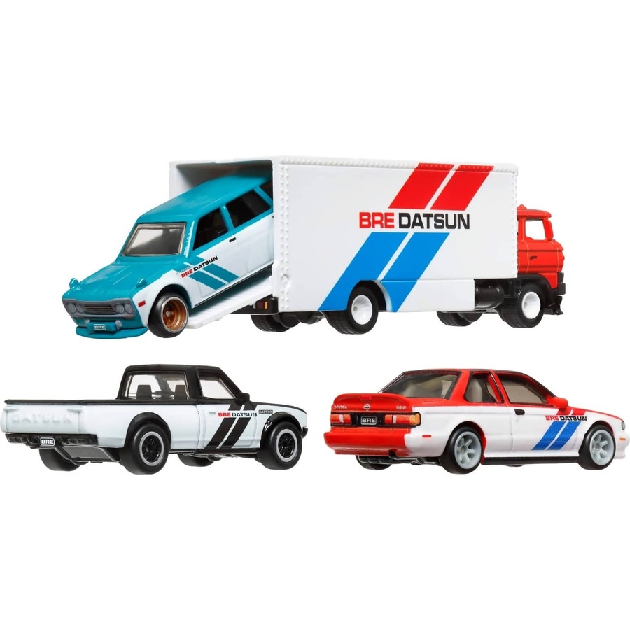 Hot Wheels - Premium Collector Set - BRE Datsun - Mattel