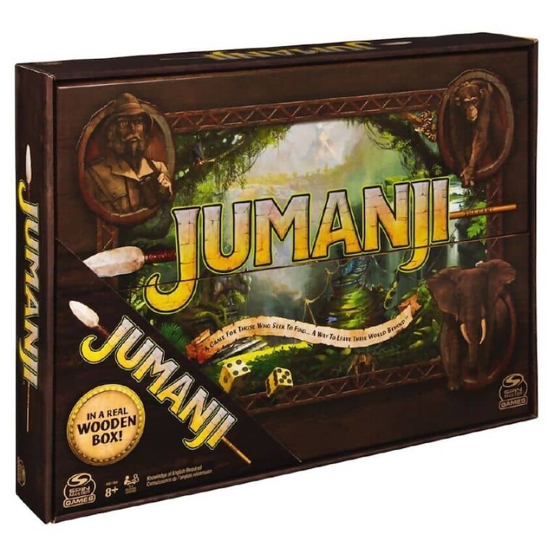 Buy Jumanji Game Refresh Wooden Box Set - Spin Master - MyDeal