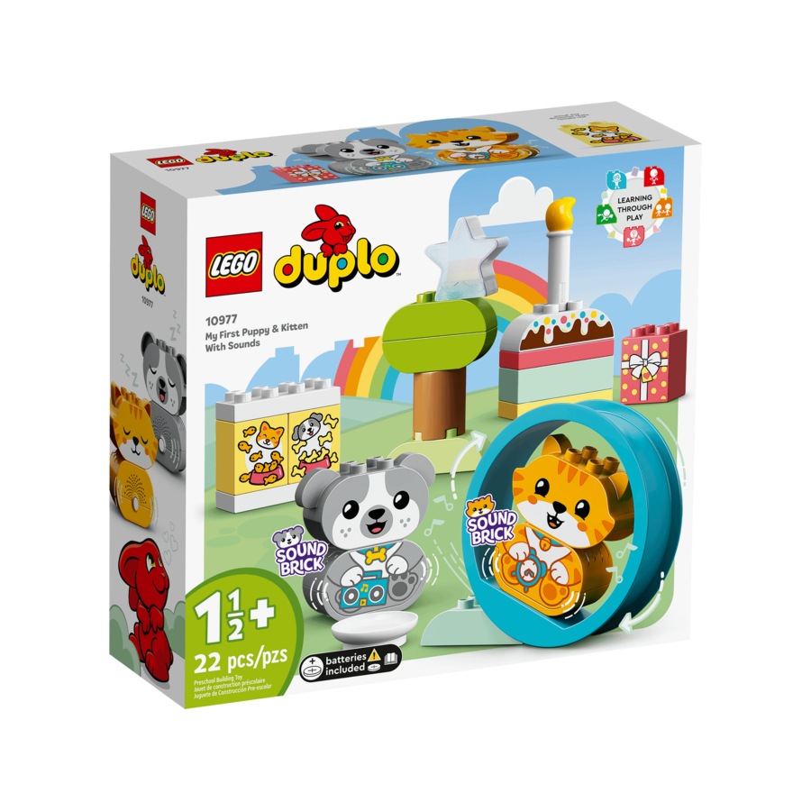 LEGO 10977 My First Puppy & Kitten With Sounds - Duplo My First