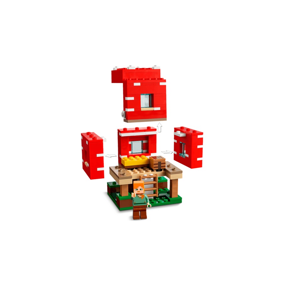 LEGO 21179 The Mushroom House - Minecraft