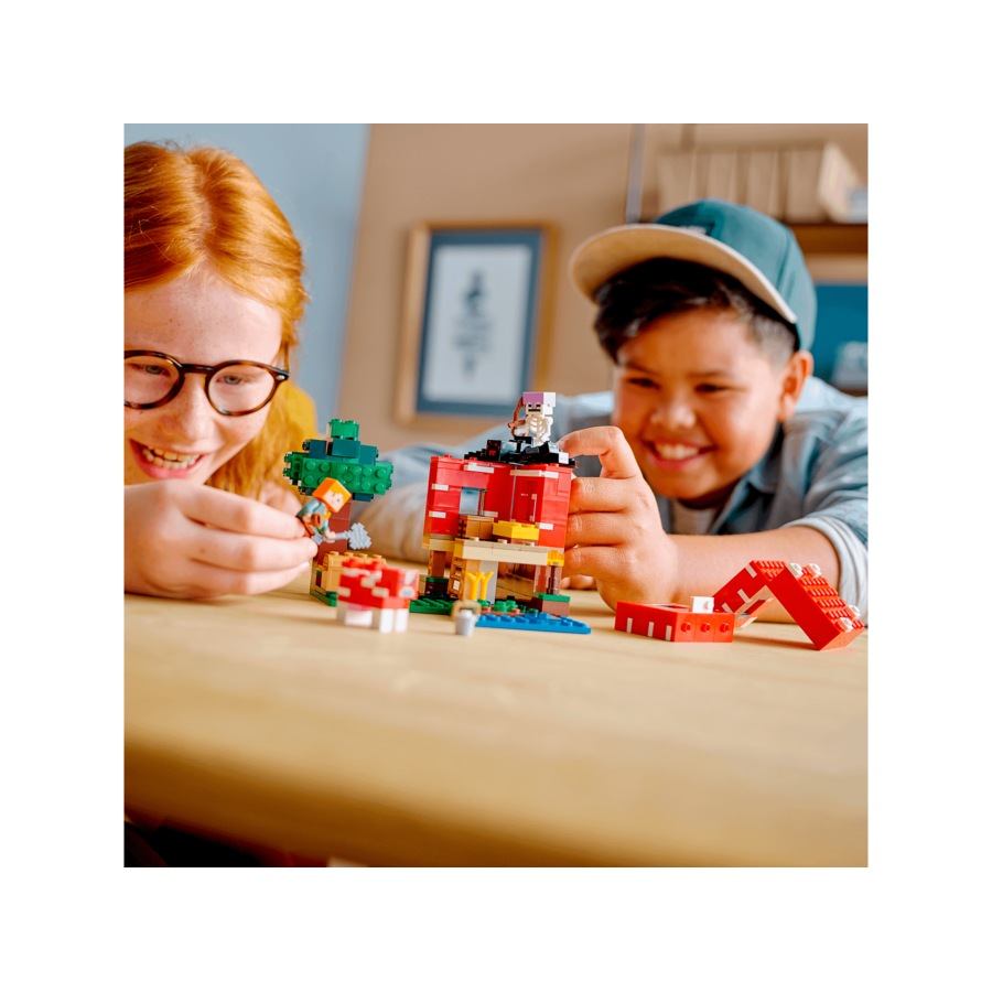 LEGO 21179 The Mushroom House - Minecraft