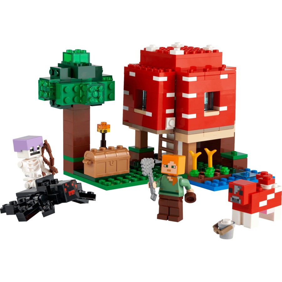 LEGO 21179 The Mushroom House - Minecraft