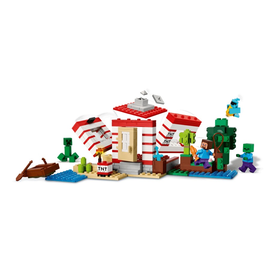 LEGO 21275 The TNT Jungle House - Minecraft