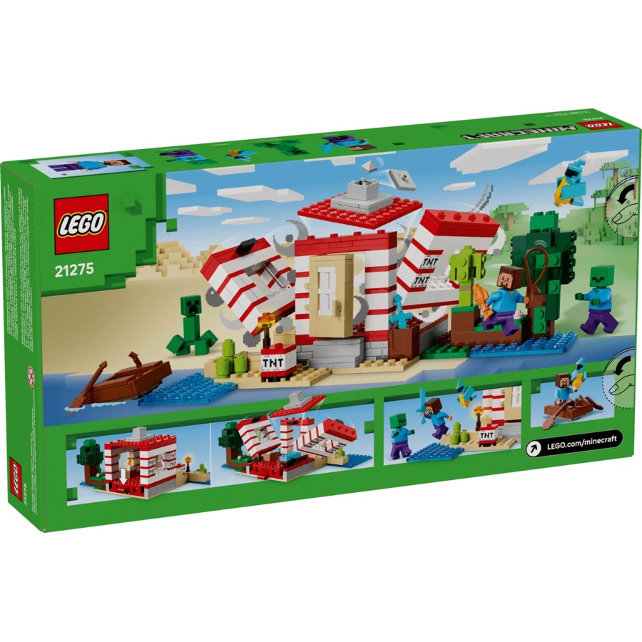 LEGO 21275 The TNT Jungle House - Minecraft