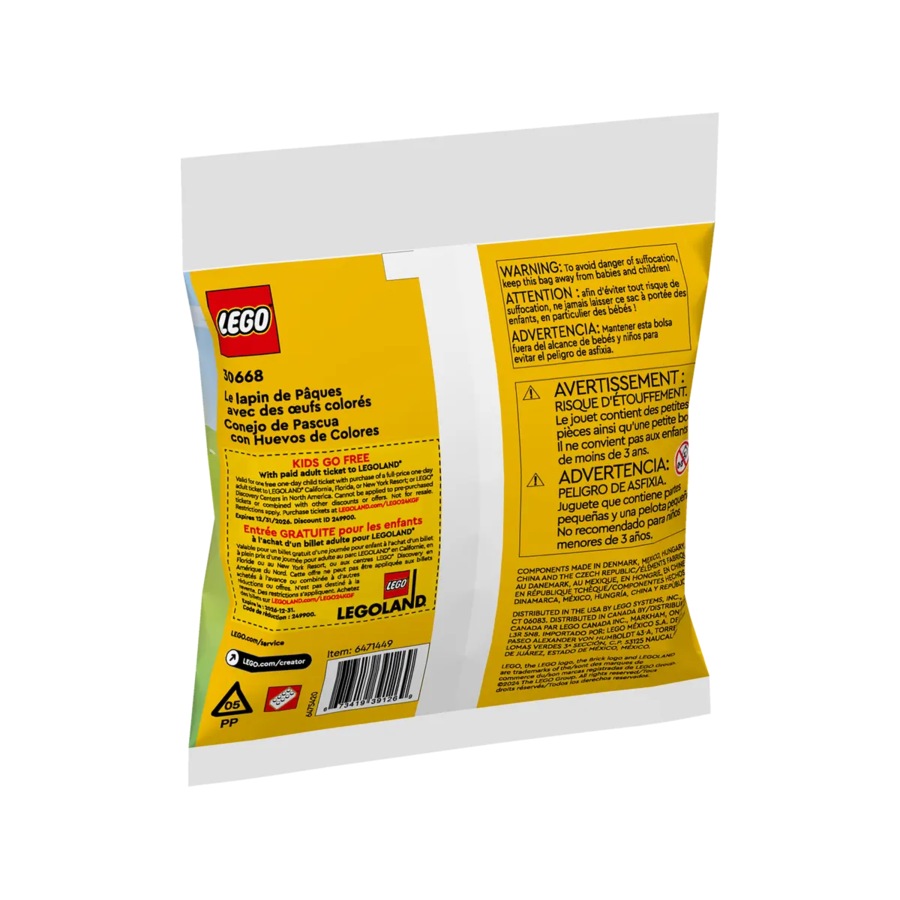 LEGO 30668 Easter Bunny with Colorful Eggs - Creator