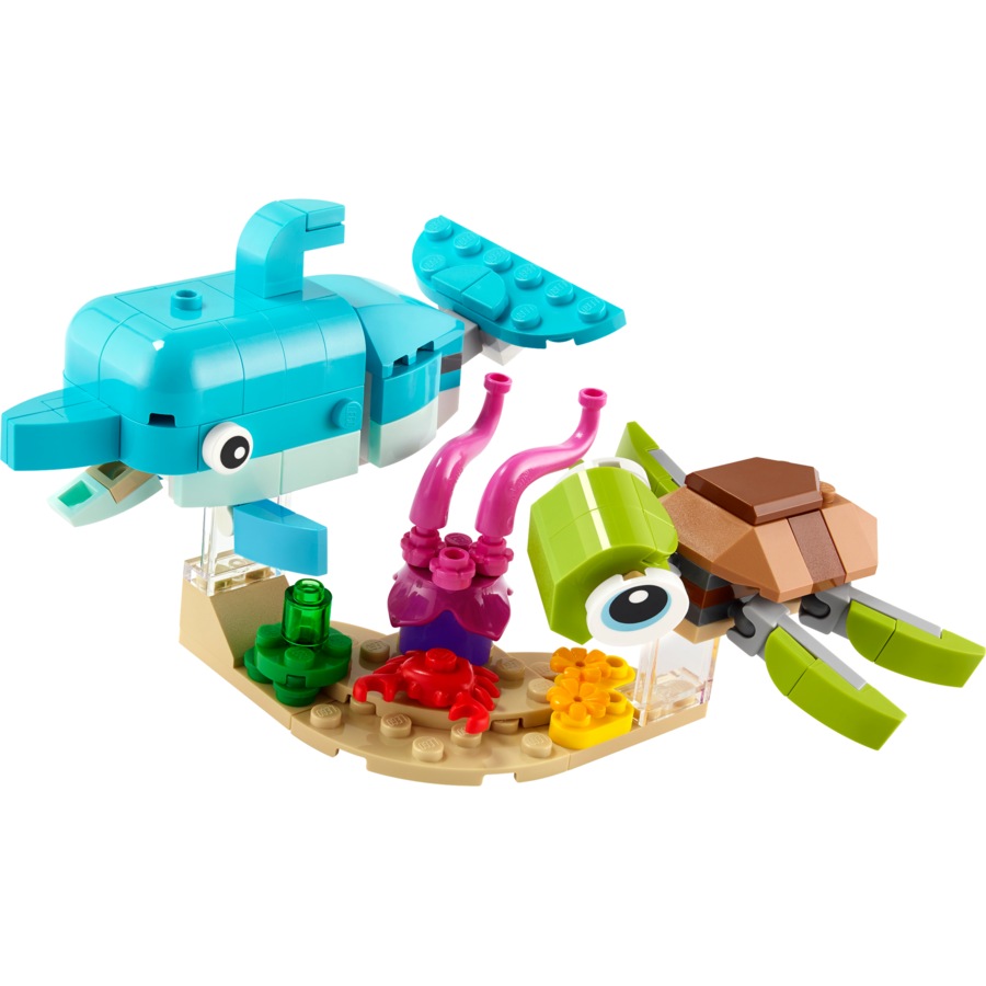 LEGO 31128 Dolphin and Turtle - Creator 3-in-1