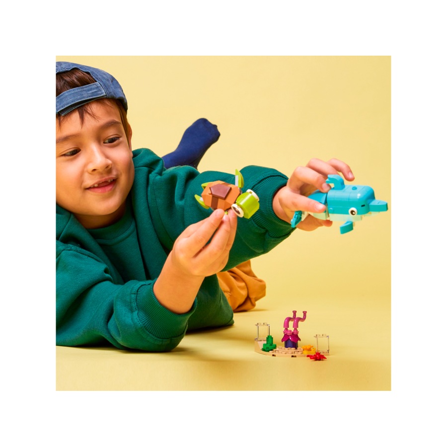 LEGO 31128 Dolphin and Turtle - Creator 3-in-1