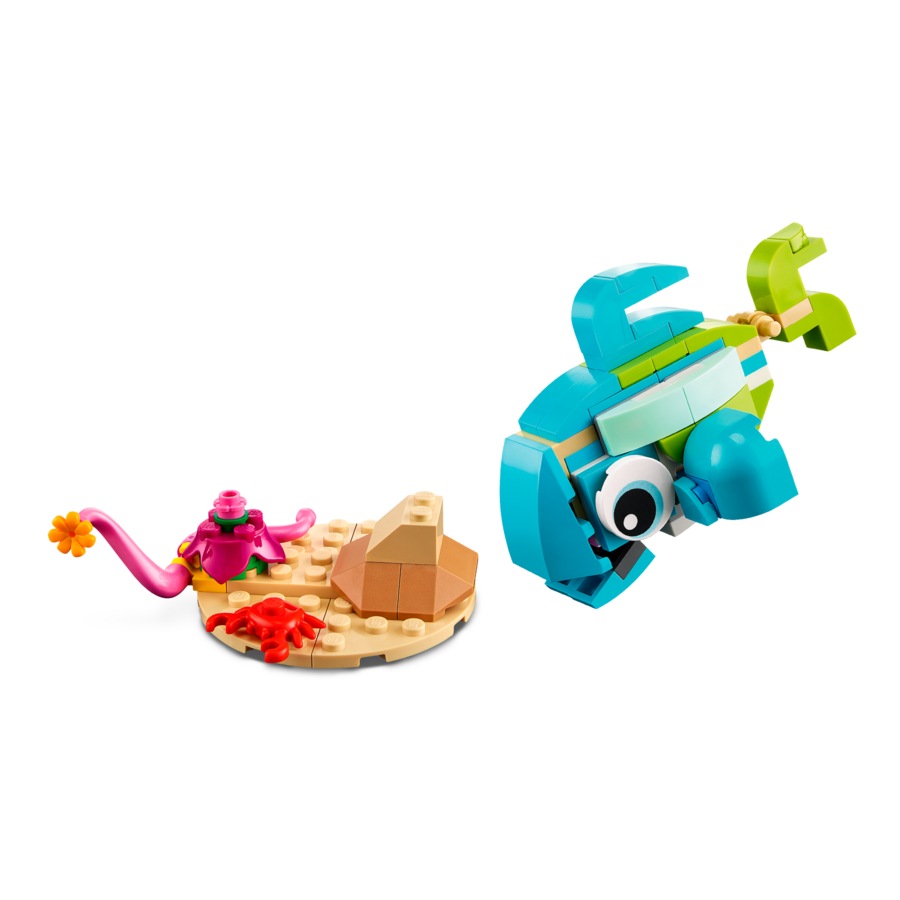 LEGO 31128 Dolphin and Turtle - Creator 3-in-1
