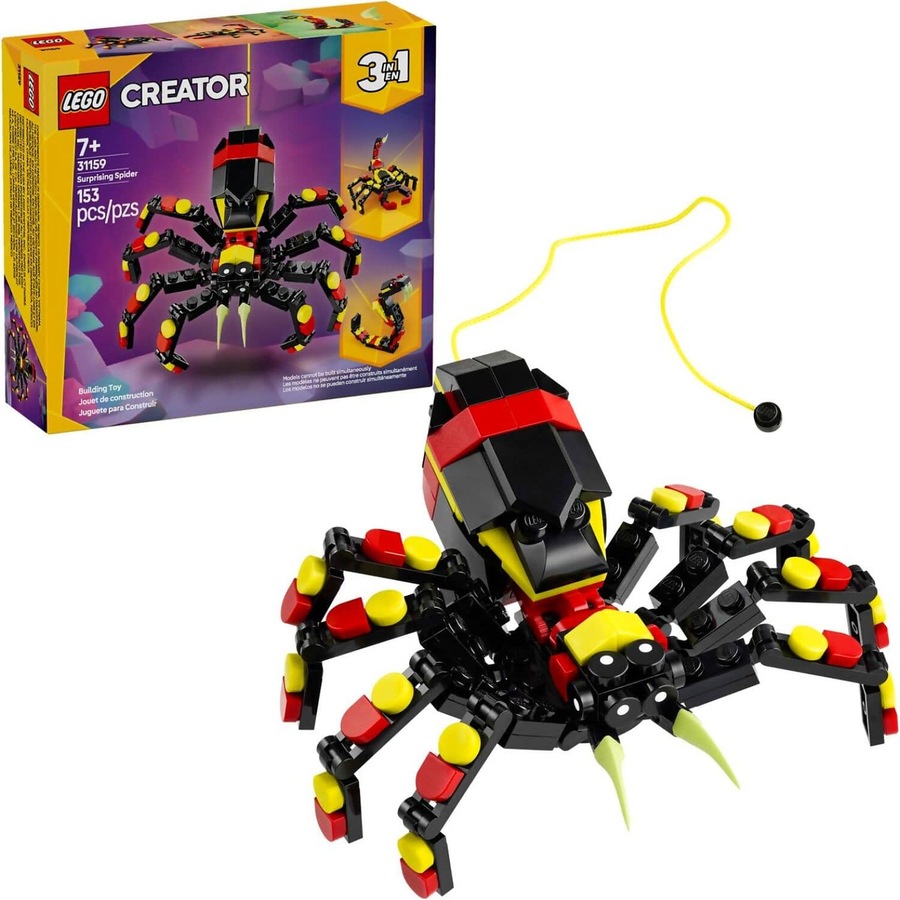 Buy LEGO 31159 Wild Animal: Surprising Spider - LEGO Creator 3-in-1 ...