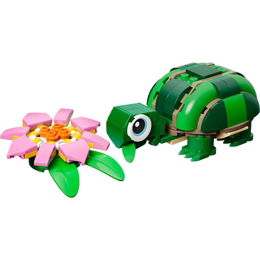 LEGO 31377 Turtle with a Water Lily Flower - Creator 3-in-1