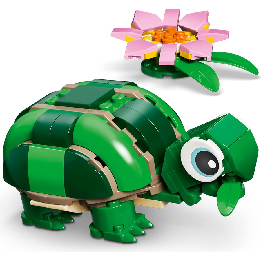 LEGO 31377 Turtle with a Water Lily Flower - Creator 3-in-1