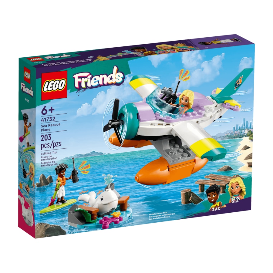 LEGO 41752 Sea Rescue Plane - Friends