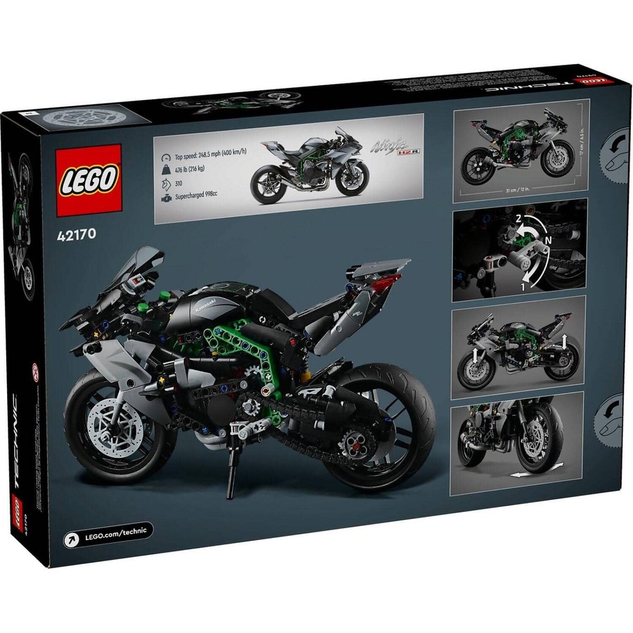 LEGO 42170 Kawasaki Ninja H2R Motorcycle - Technic