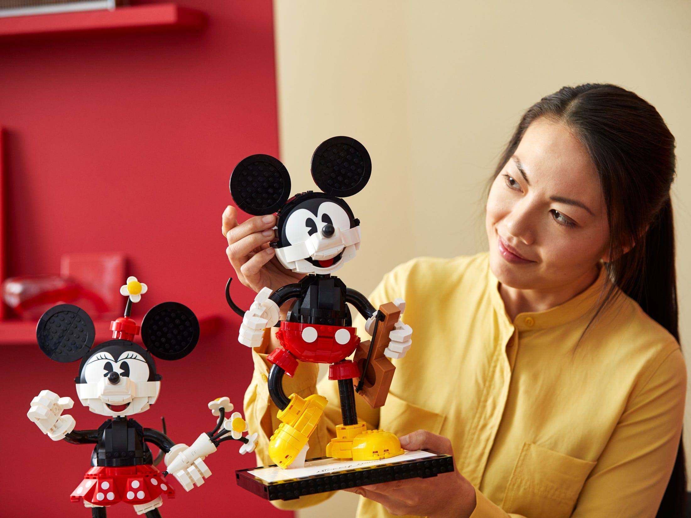 Mickey mouse & minnie mouse buildable characters discount lego