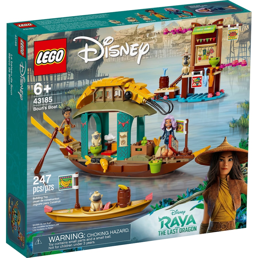 LEGO 43185 Boun's Boat - Disney Raya And The Last Dragon