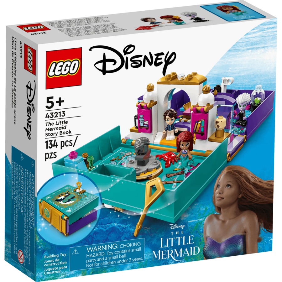LEGO 43213 The Little Mermaid Story Book - Disney Princess