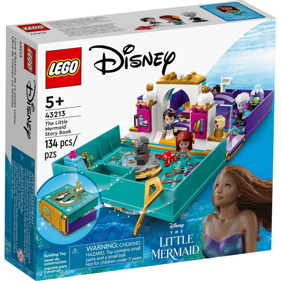 LEGO 43213 The Little Mermaid Story Book - Disney Princess