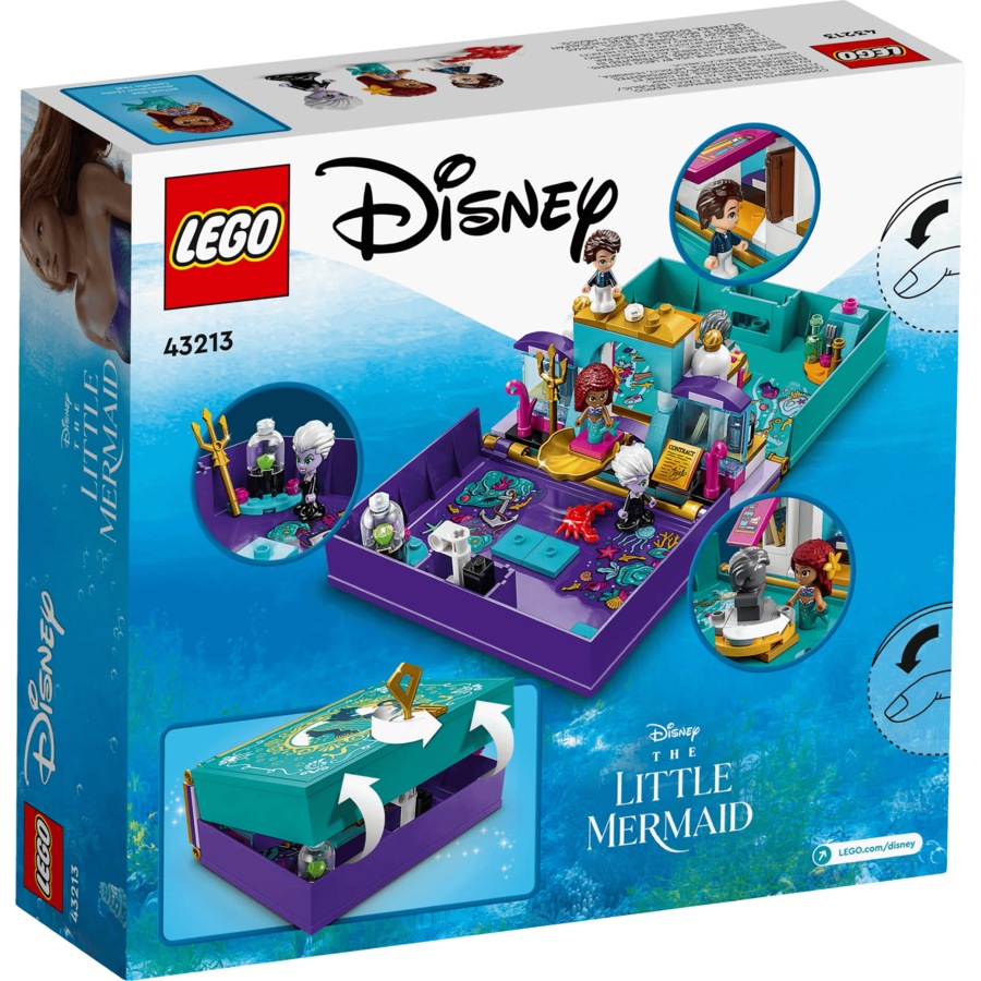 LEGO 43213 The Little Mermaid Story Book - Disney Princess
