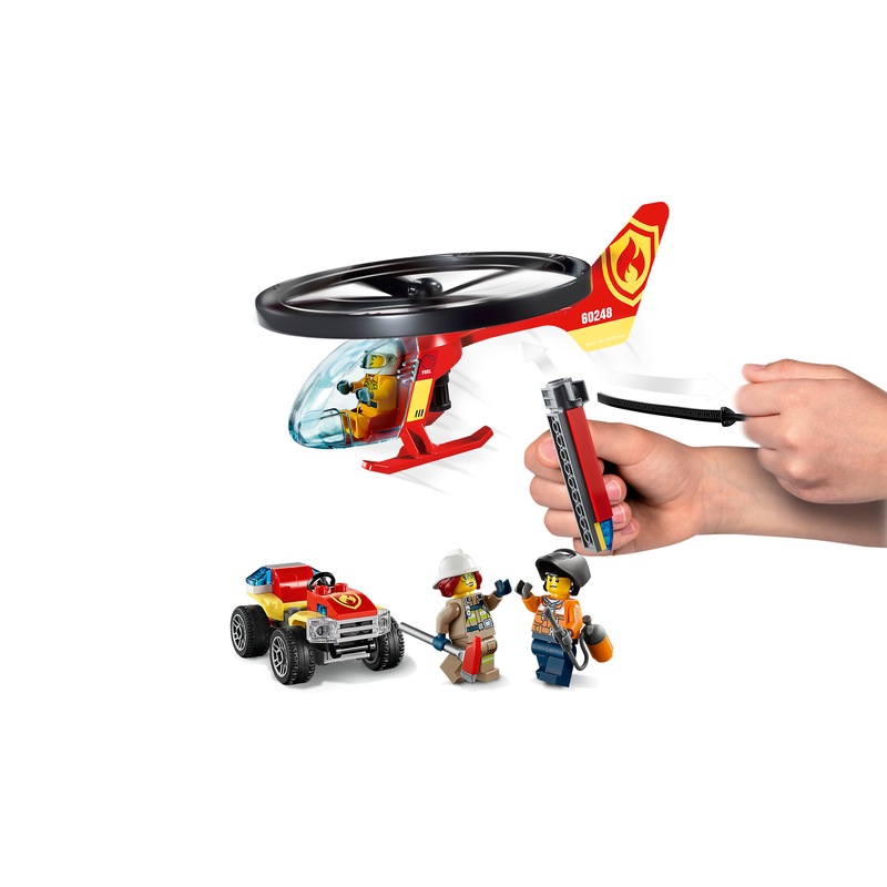 Buy LEGO 60248 Fire Helicopter Response - City - MyDeal