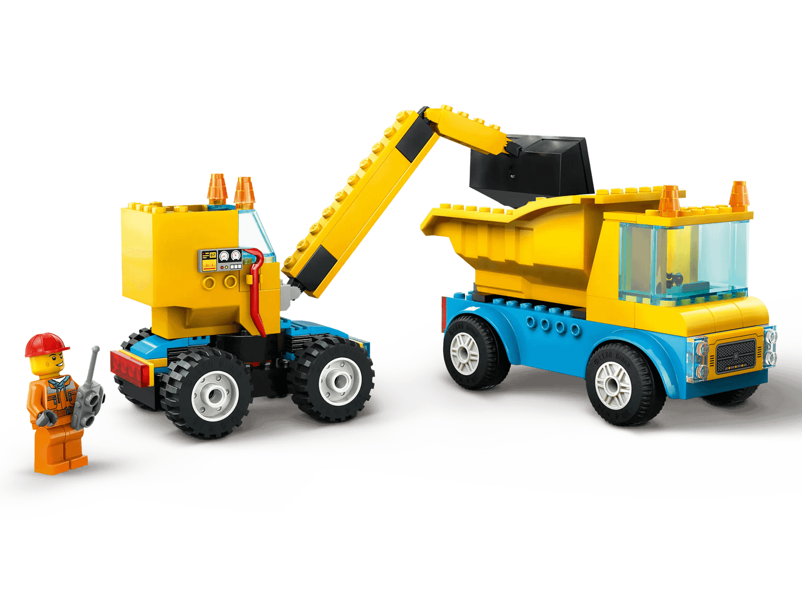 Lego construction hot sale vehicles