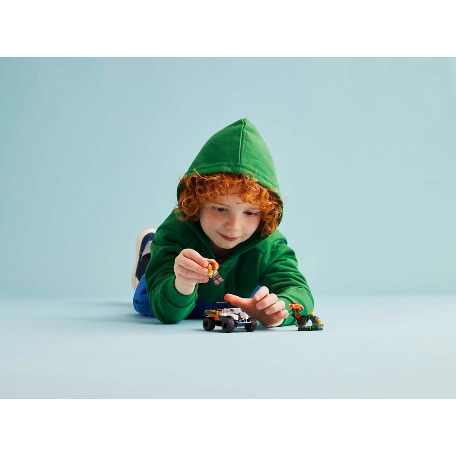 LEGO 60424 Jungle Explorer ATV Red Panda Mission - City