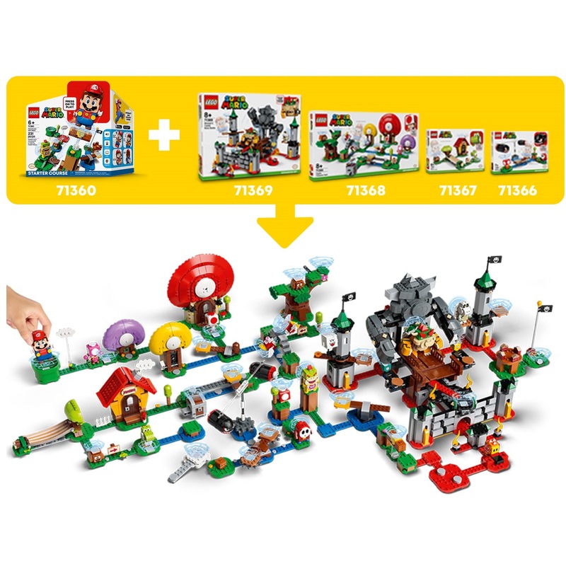 Buy LEGO 71364 Whomp's Lava Trouble Expansion Set - Super Mario - MyDeal