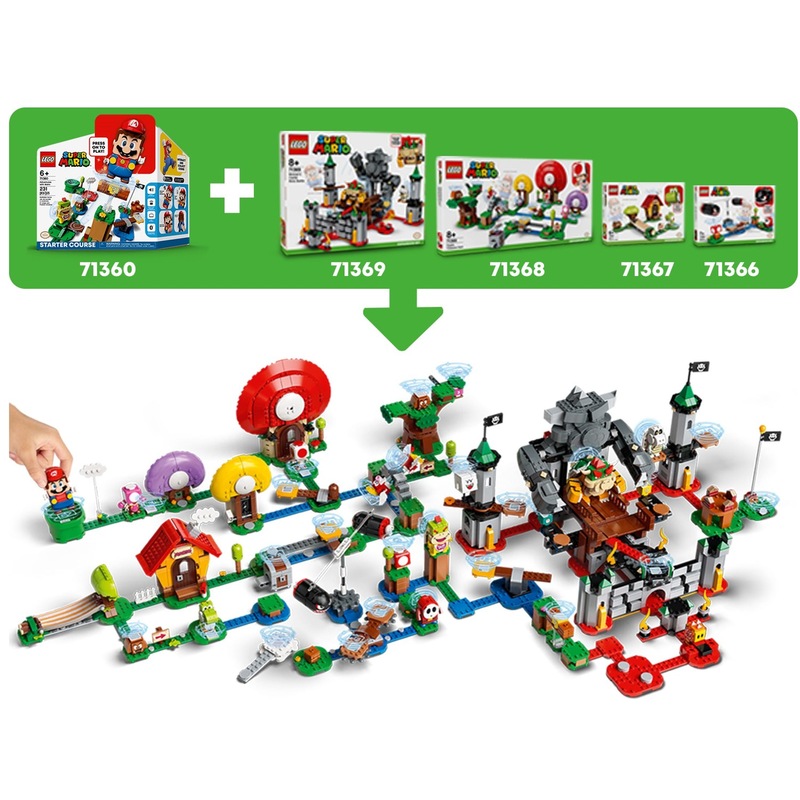 Buy LEGO 71368 Toad's Treasure Hunt Expansion Set - Super Mario - MyDeal