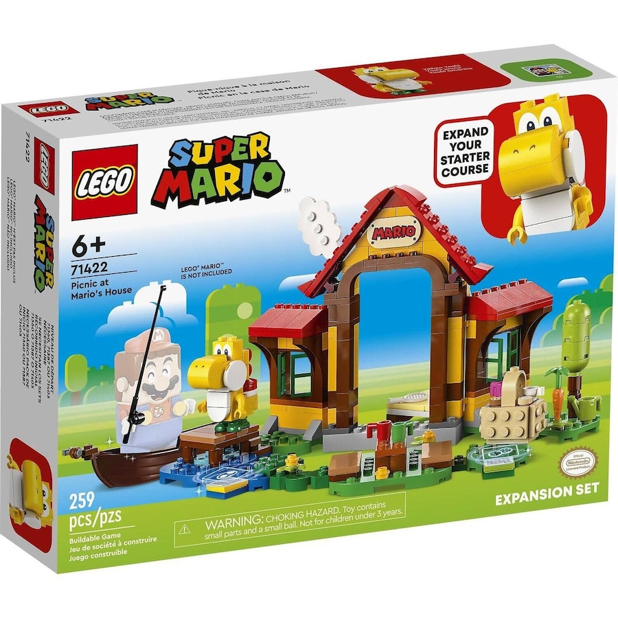 LEGO 71422 Picnic at Mario's House Expansion Set - Super Mario