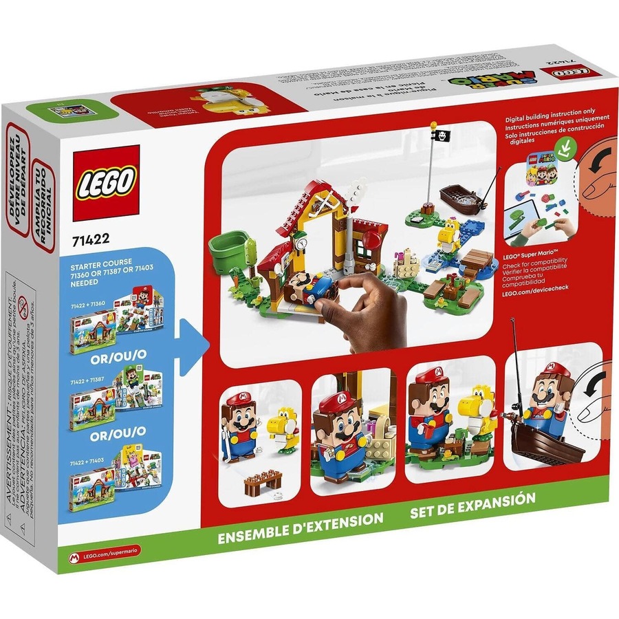 LEGO 71422 Picnic at Mario's House Expansion Set - Super Mario