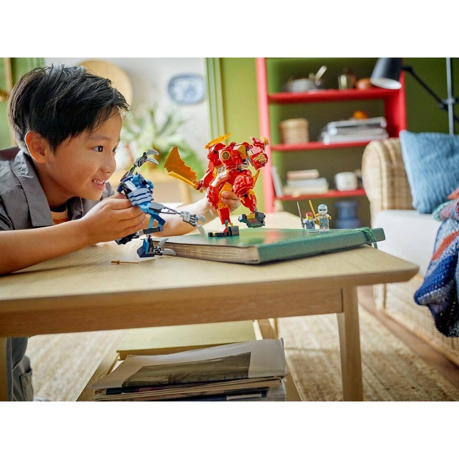 LEGO 71808 Kai's Elemental Fire Mech - Ninjago