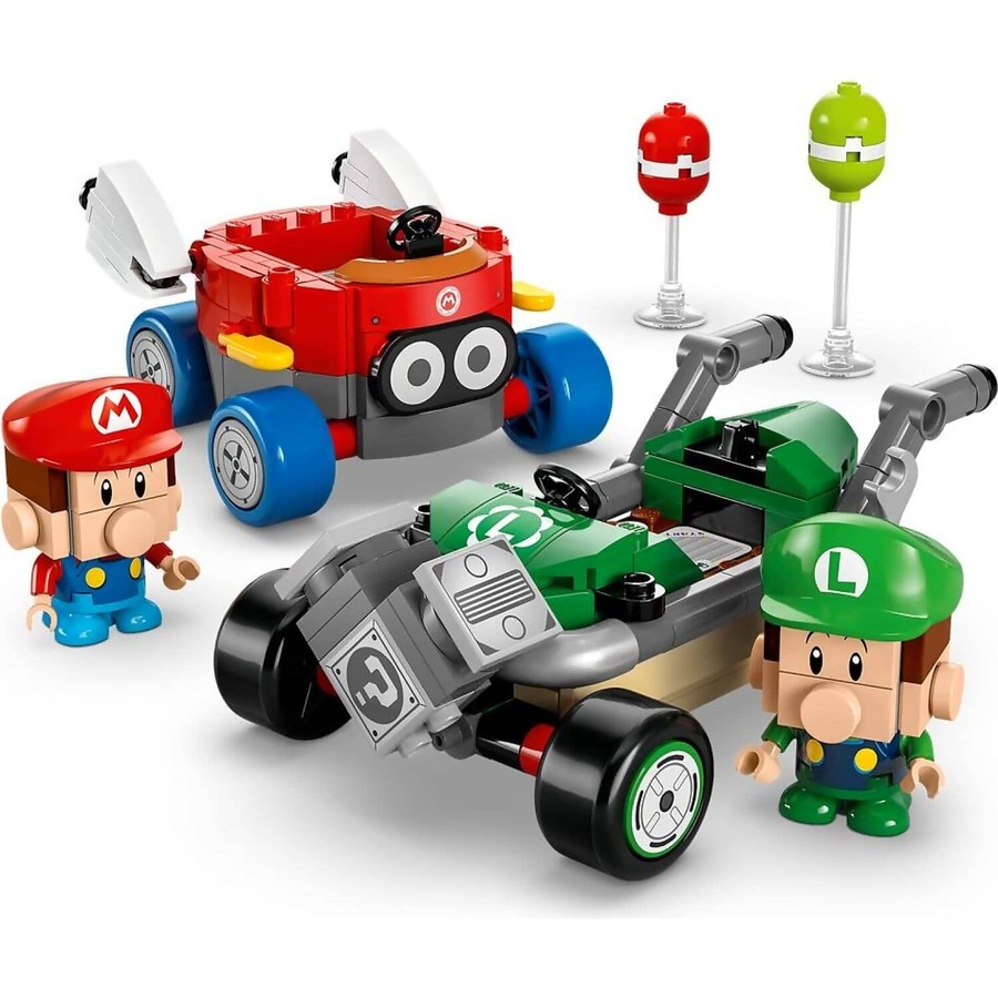 LEGO 72034 Mario Kart™ Baby Mario vs. Baby Luigi - Super Mario