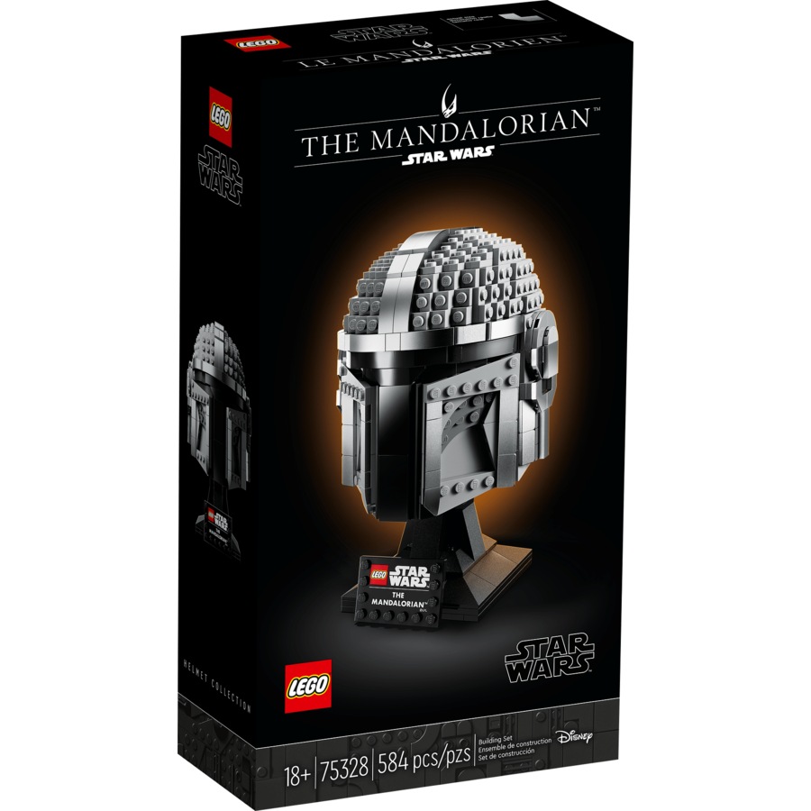 LEGO 75328 The Mandalorian™ Helmet - Star Wars