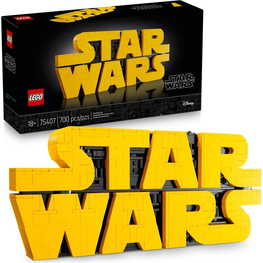 LEGO 75407 Brick-Built Star Wars Logo - Star Wars