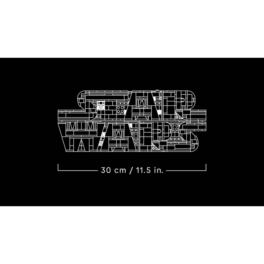 LEGO 75407 Brick-Built Star Wars Logo - Star Wars