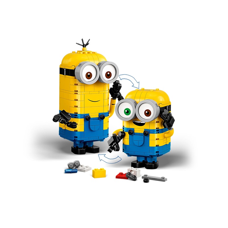 Buy LEGO 75551 Brick-built Minions and their Lair - Minions - MyDeal