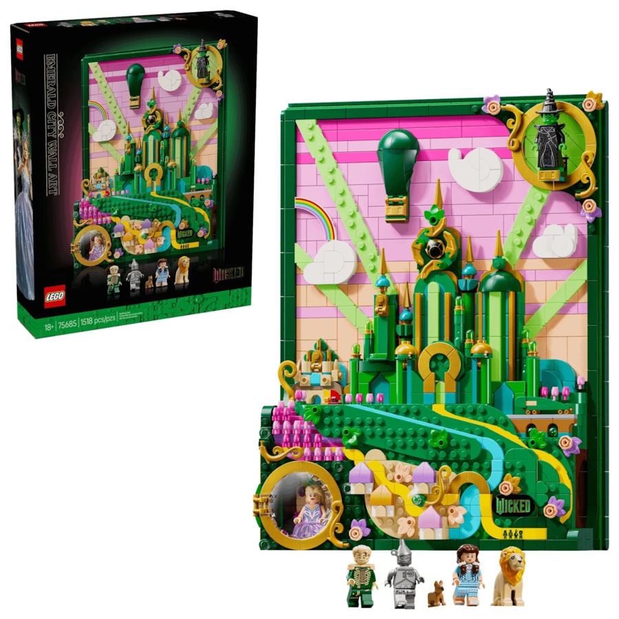 LEGO 75685 Emerald City Wall Art - Wicked