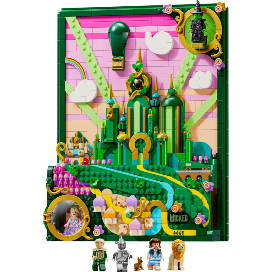 LEGO 75685 Emerald City Wall Art - Wicked