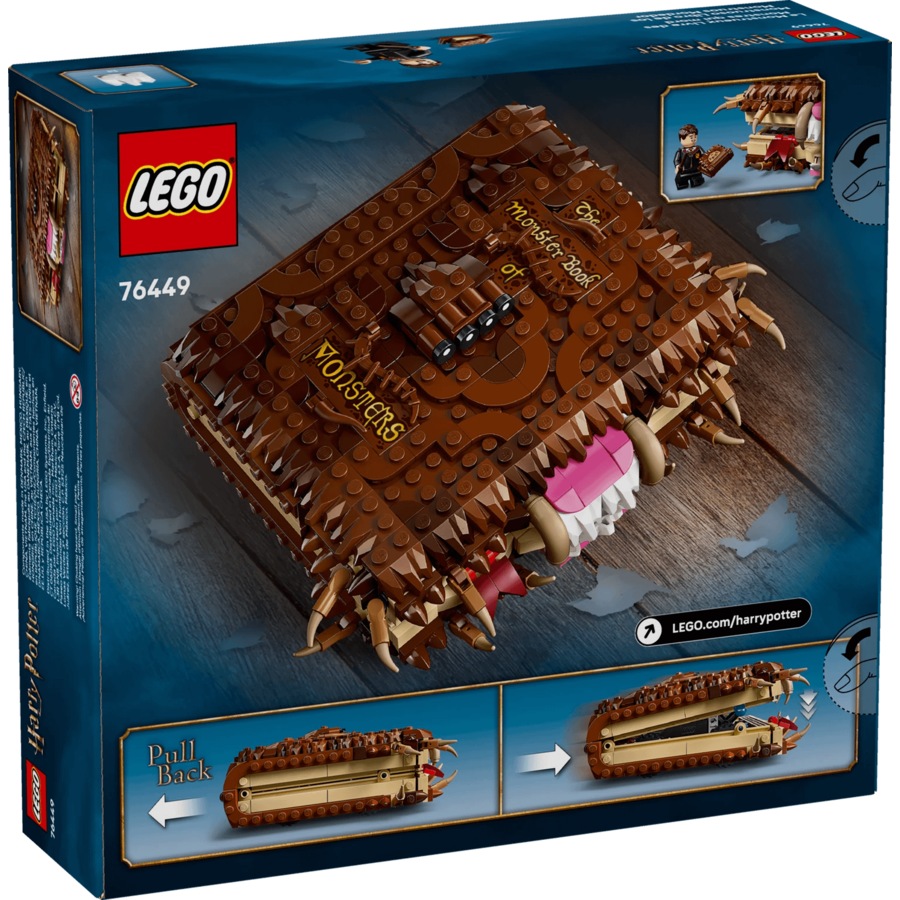 LEGO 76449 Chomping Monster Book of Monsters - Harry Potter