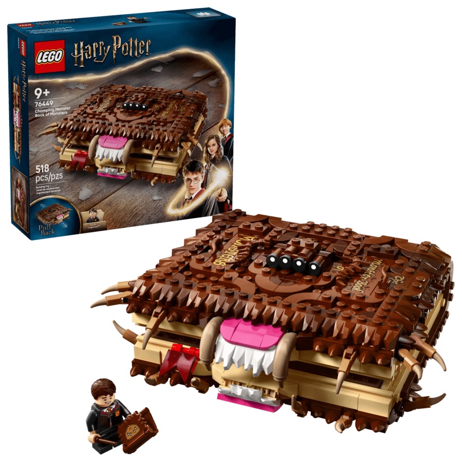 Buy LEGO 76449 Chomping Monster Book of Monsters - Harry Potter ...