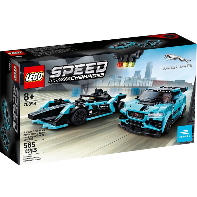 Buy LEGO 76898 Formula E Panasonic Jaguar Racing GEN2 car & Jaguar I ...