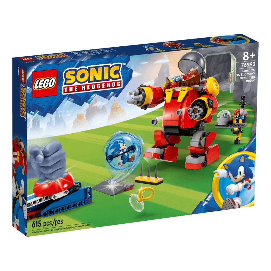 LEGO 76993 Sonic vs. Dr. Eggman's Death Egg Robot - Sonic the Hedgehog