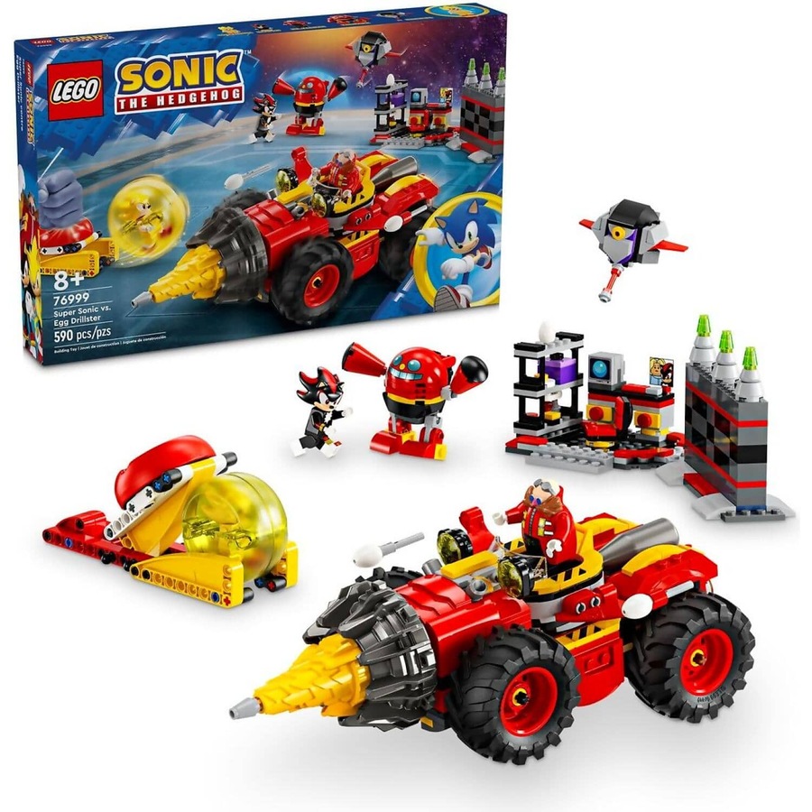 Buy LEGO 76999 Super Sonic vs. Egg Drillster - Sonic the Hedgehog ...