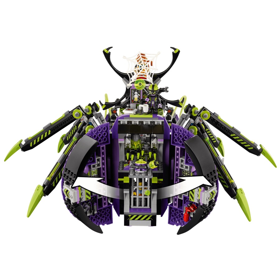 LEGO 80022 Spider Queen's Arachnoid Base - Monkie Kid