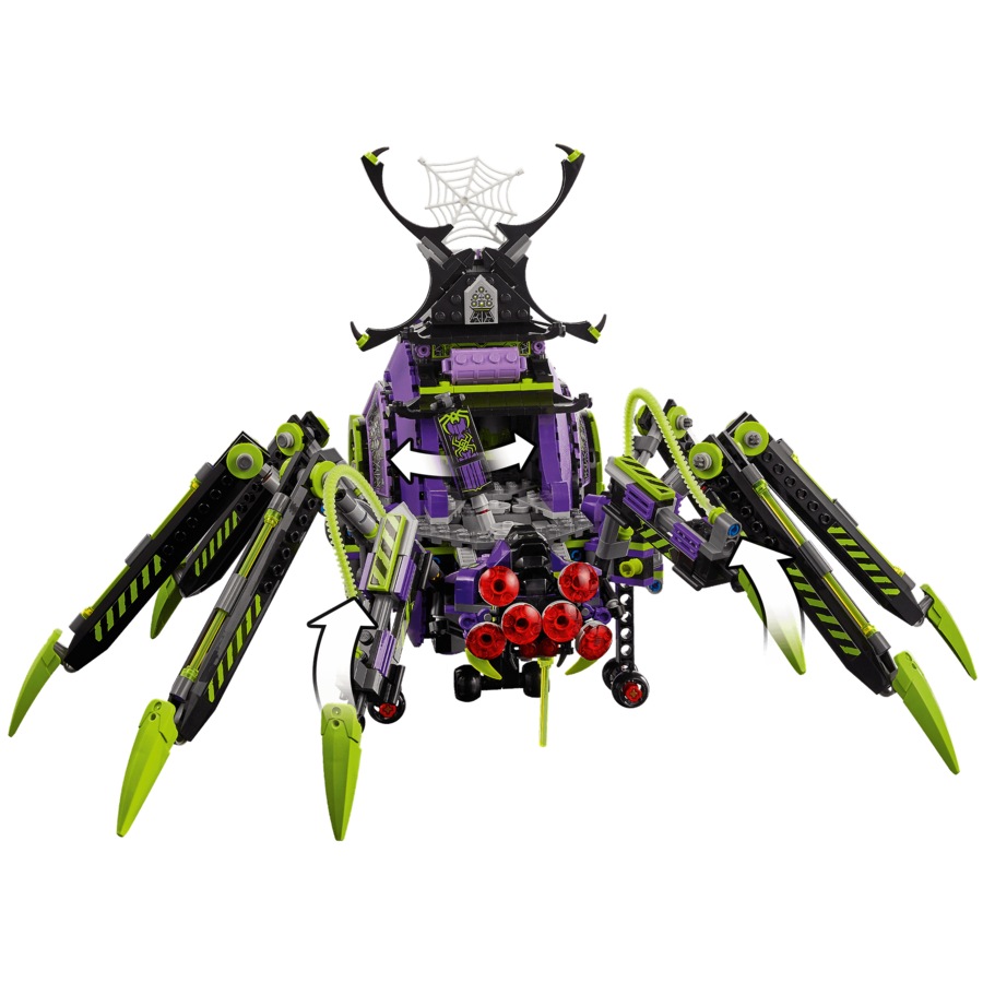 LEGO 80022 Spider Queen's Arachnoid Base - Monkie Kid