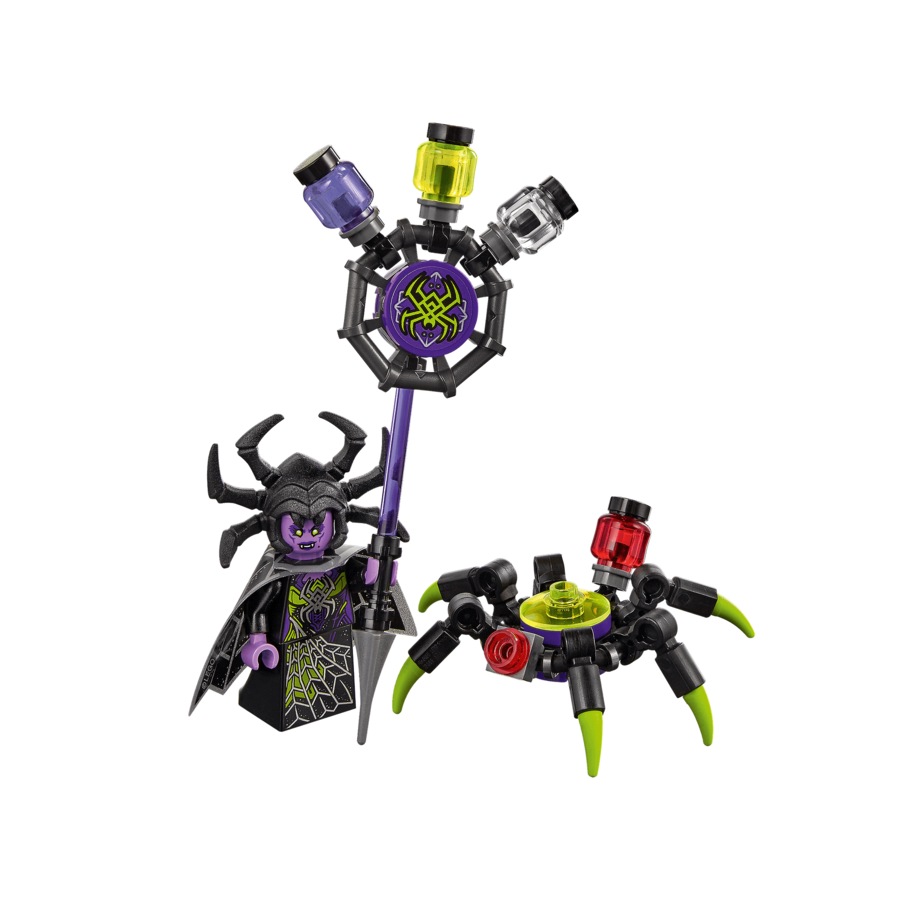 LEGO 80022 Spider Queen's Arachnoid Base - Monkie Kid
