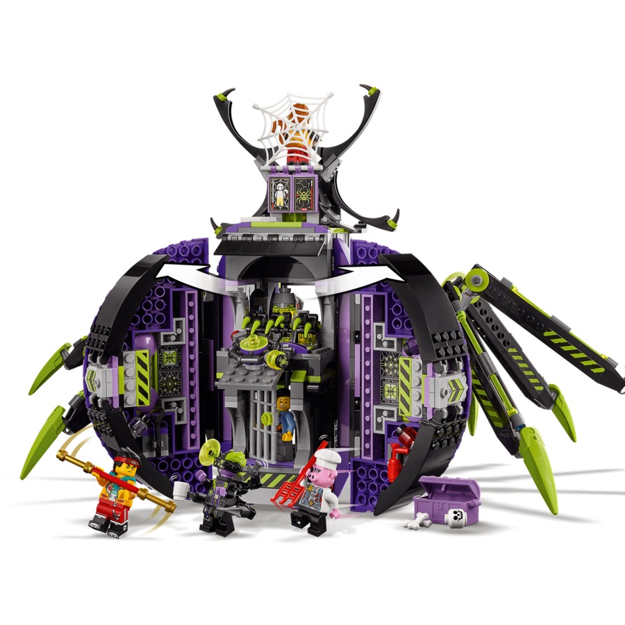 LEGO 80022 Spider Queen's Arachnoid Base - Monkie Kid