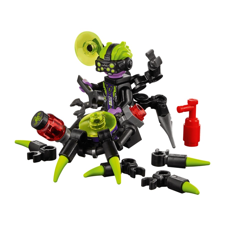 LEGO 80022 Spider Queen's Arachnoid Base - Monkie Kid