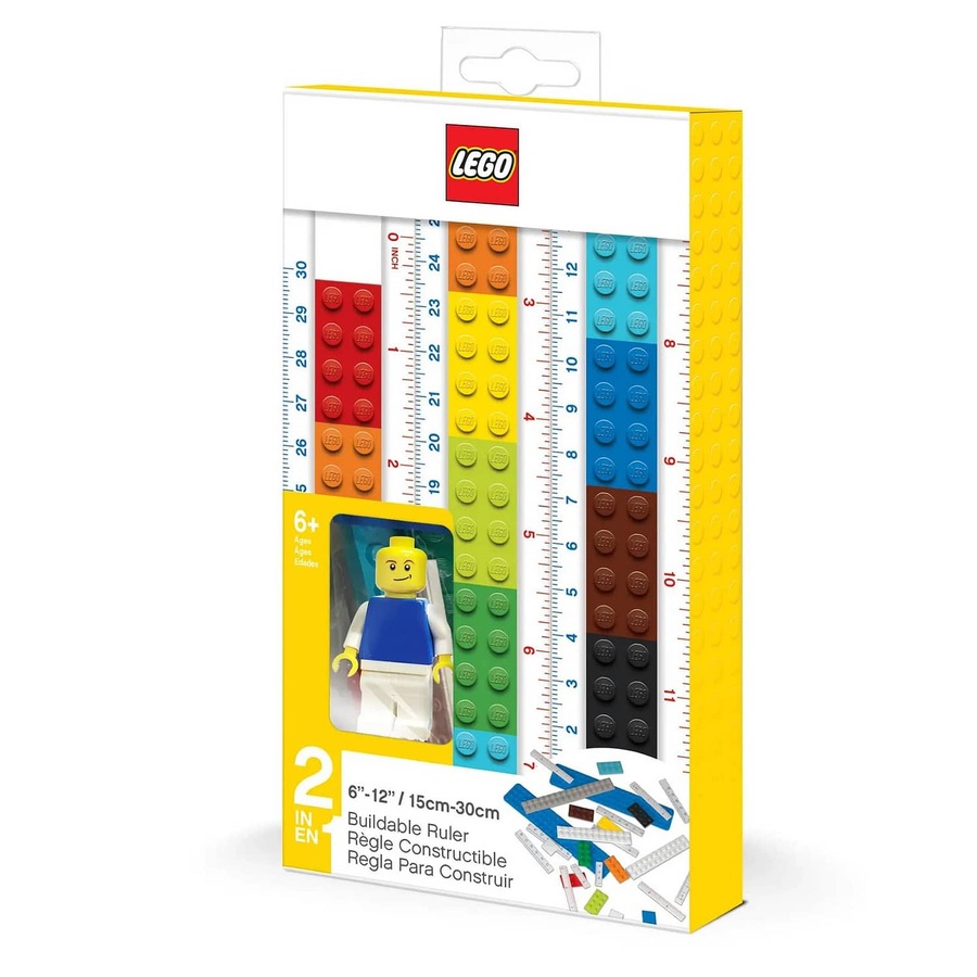 Buy LEGO Convertible Ruler with Minifigure - Everyday Rewards Shop