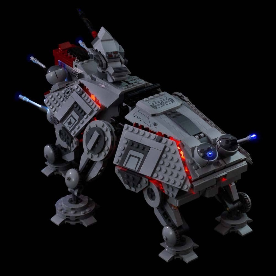 Light My Bricks - LIGHT KIT for LEGO AT-TE Walker 75337 - Light My Bricks